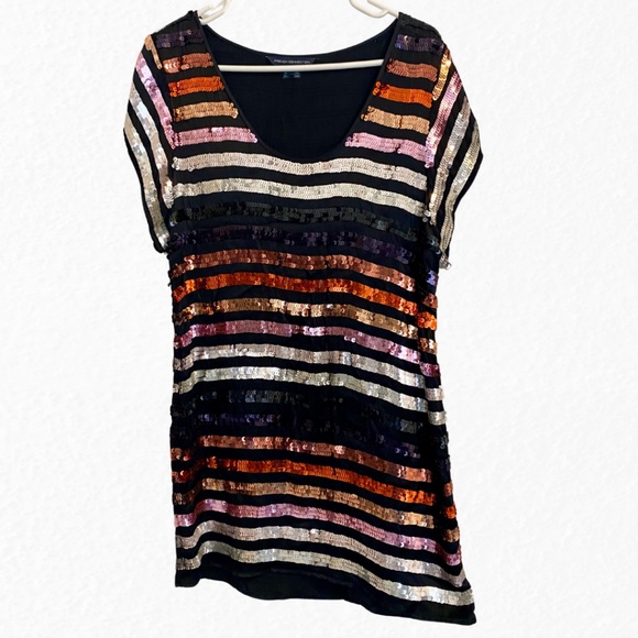 Sequin Cocktail Dress | French Connection | Size 2 - Picture 1 of 3